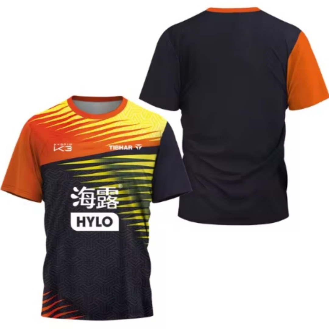 Table Tennis Outfit - 2024 Summer New Triangle Fragment Men's