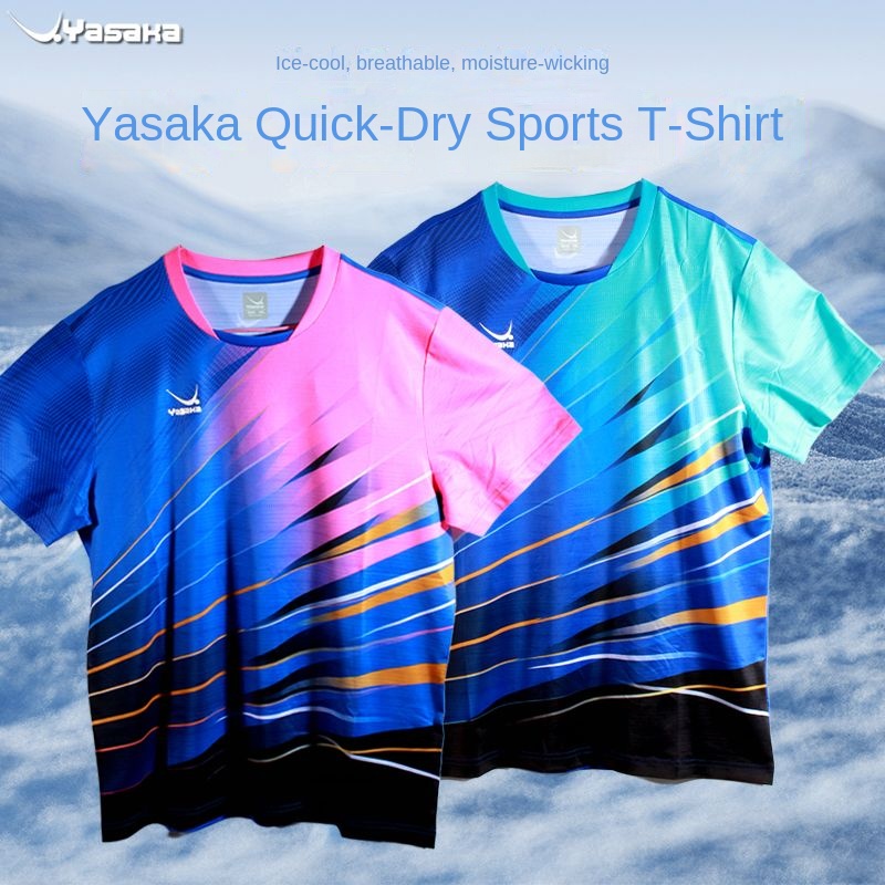 Table Tennis Uniform - YASAKA Table Tennis Training Competition Sports