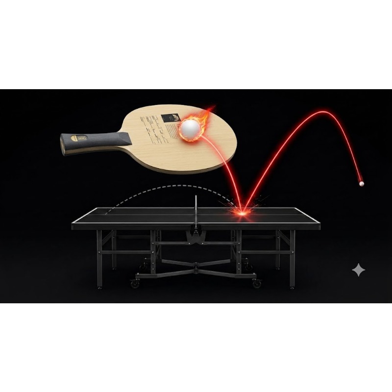 1pcs SANWEI T5000 Table Tennis - Stiga Carbon Blade recension och pris
