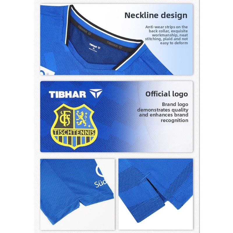 TIBHAR table tennis sportswear - Table Tennis Uniform recension och pris