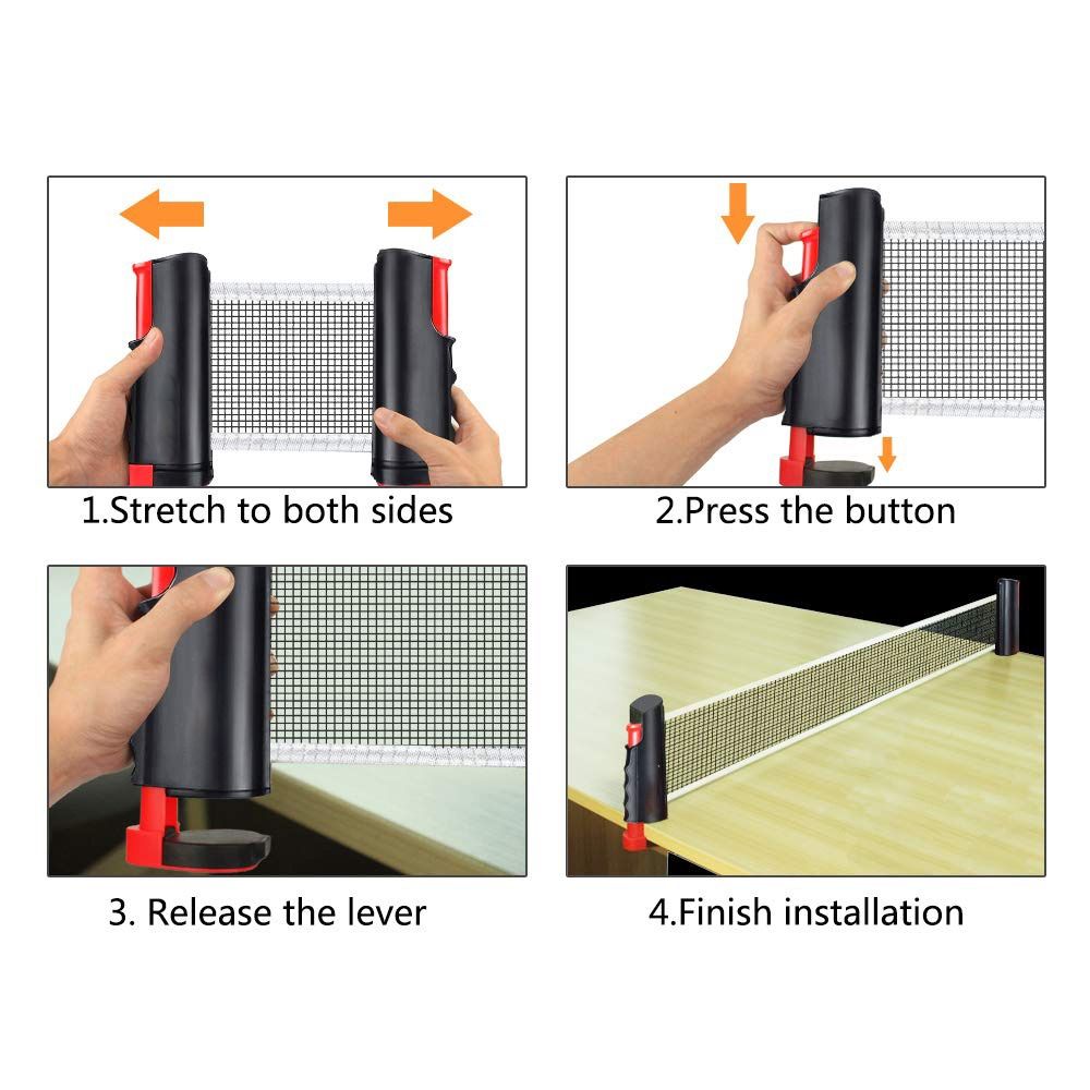 Retractable Net Ping Pong Net  - Table Tennis Online recension och pris