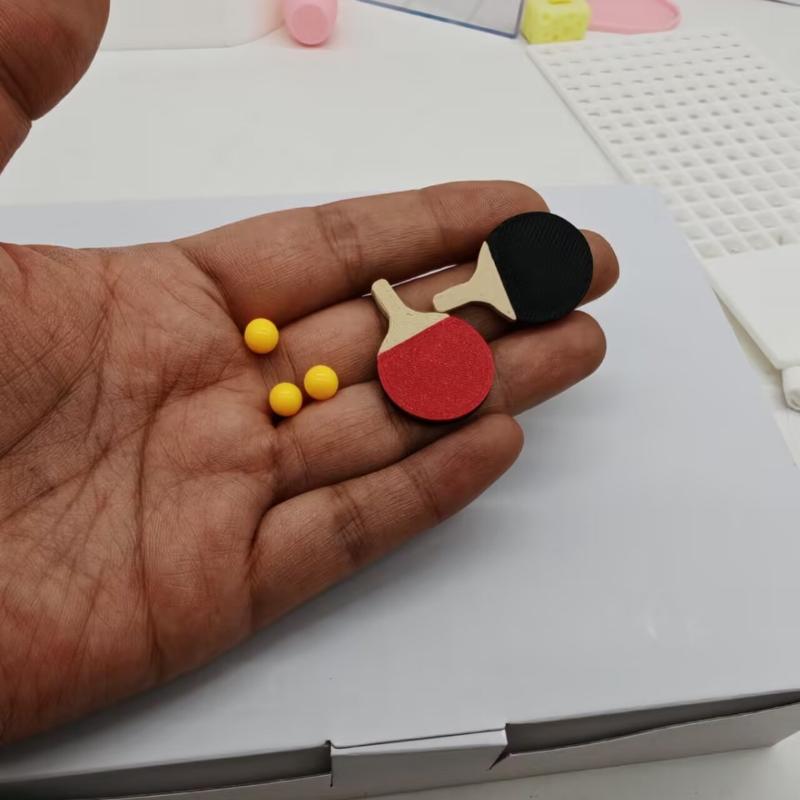 1Set Dollhouse Miniature Ping  - Table Tennis Ball recension och pris