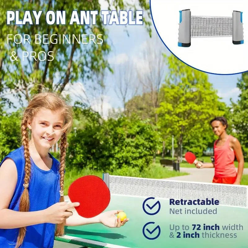 Portable Table Tennis Net Expa - Table Tennis Online recension och pris