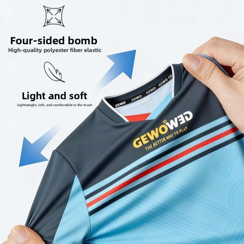 GEWO new table tennis short sl - Table Tennis Shirt recension och pris