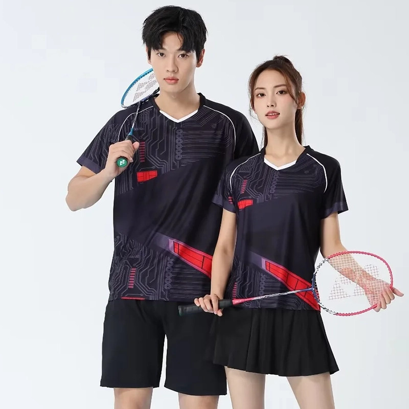 Men Badminton T-shirts Quick D - Table Tennis Shirt recension och pris