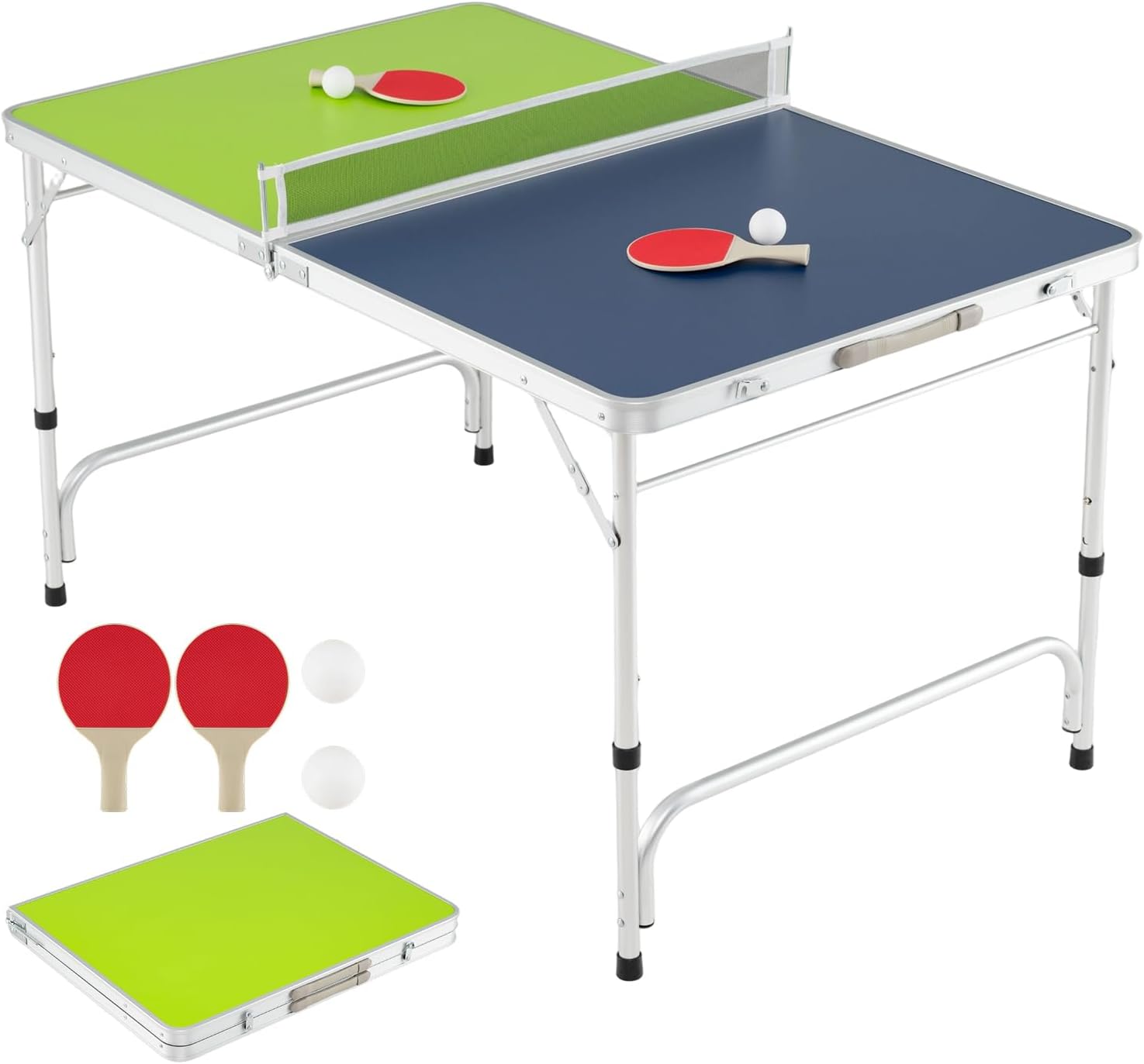 Foldable Ping Pong Table With  - Table Tennis Net Height recension och pris
