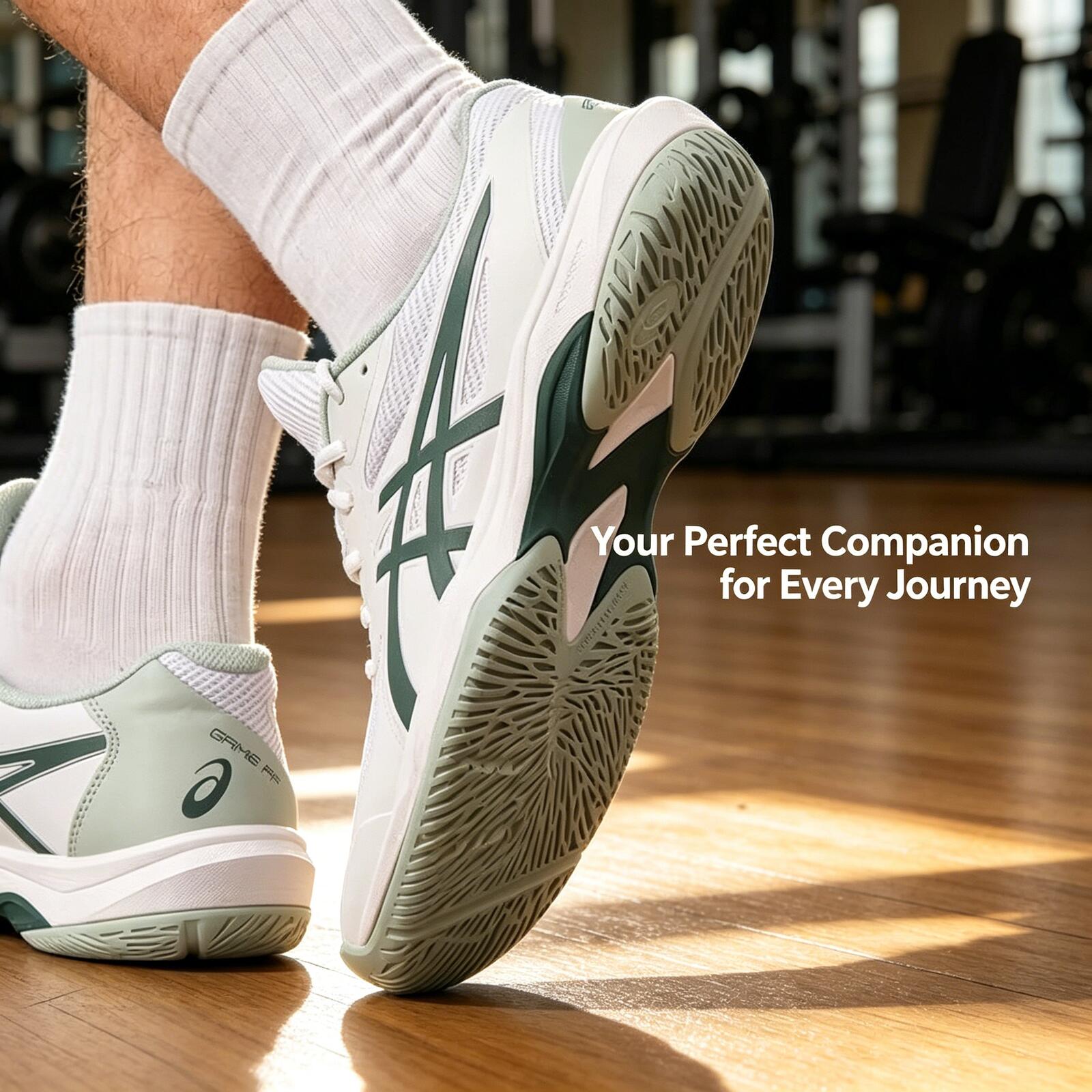 ASICS Men Game FF Tennis Train - Table Tennis Shoes Asics recension och pris