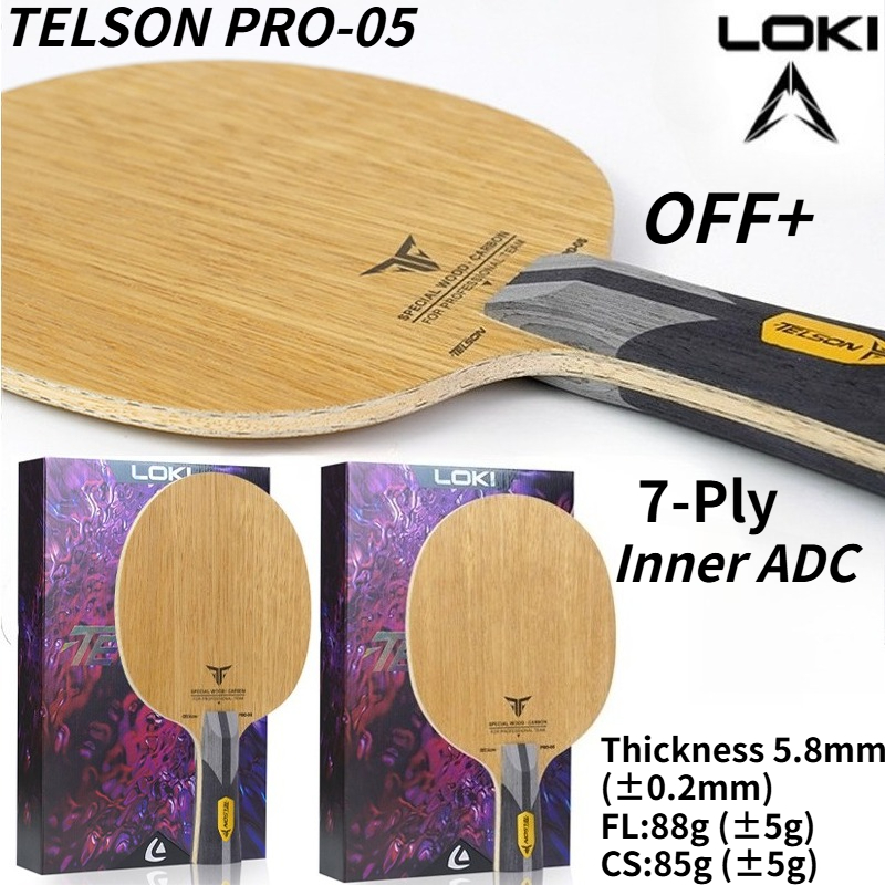 LOKI TELSON PRO-05 Inner ADC T - Stiga Carbon Blade recension och pris
