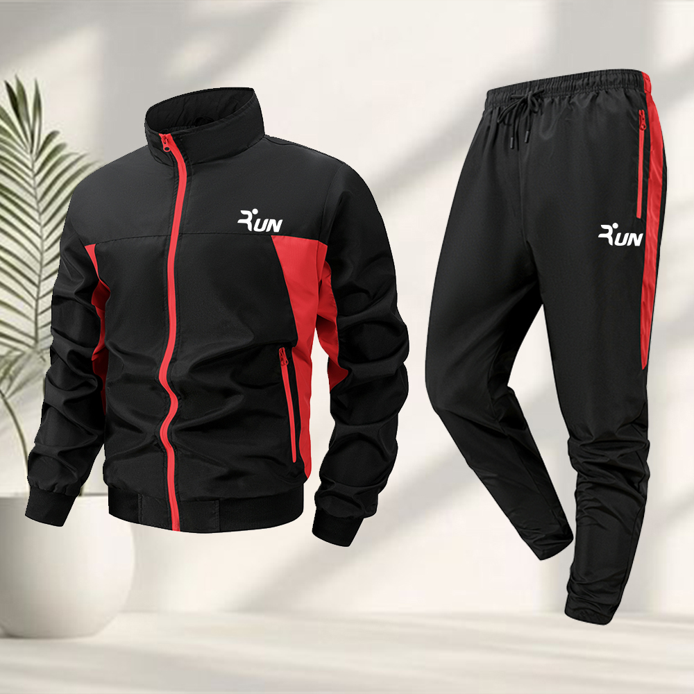 Men's Simple RUN Letter Print  - Table Tennis Outfit recension och pris