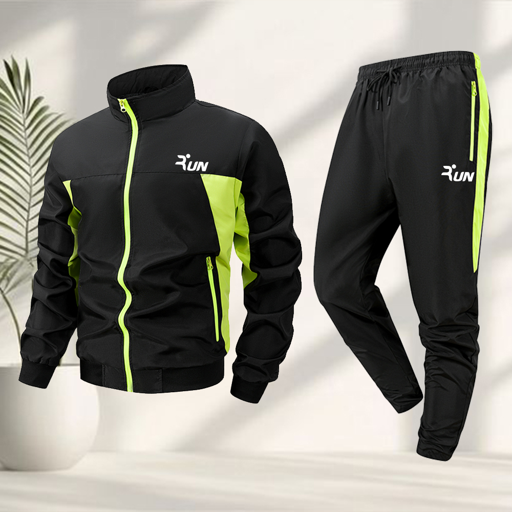 Men's Simple RUN Letter Print  - Table Tennis Outfit recension och pris