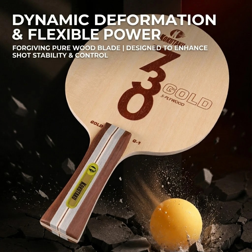 Kokutaku Table Tennis Blade FL - Table Tennis Usa recension och pris