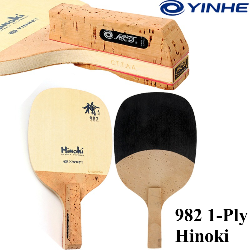 YINHE 982 1-Ply Solid Hinoki T - Table Tennis Usa recension och pris