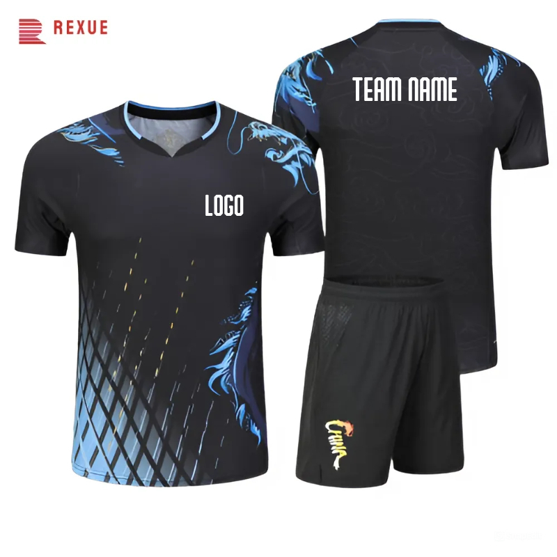 Print Badminton Tennis T-shirt - Table Tennis Uniform recension och pris