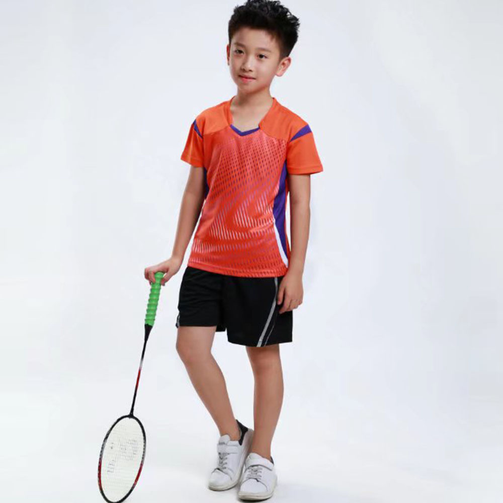 Top Quality Children Badminton - Table Tennis Shirt recension och pris