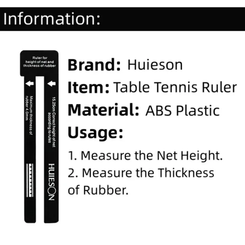 1 Piece Standard Table Tennis  - Table Tennis Net Height recension och pris