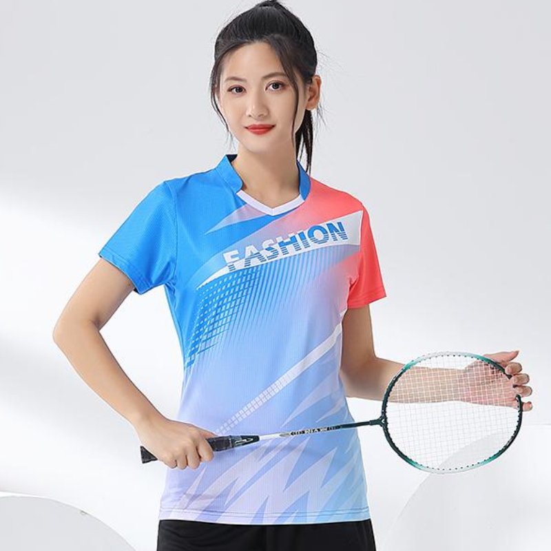 Women Badminton Shirt Print Go - Table Tennis Shirt recension och pris
