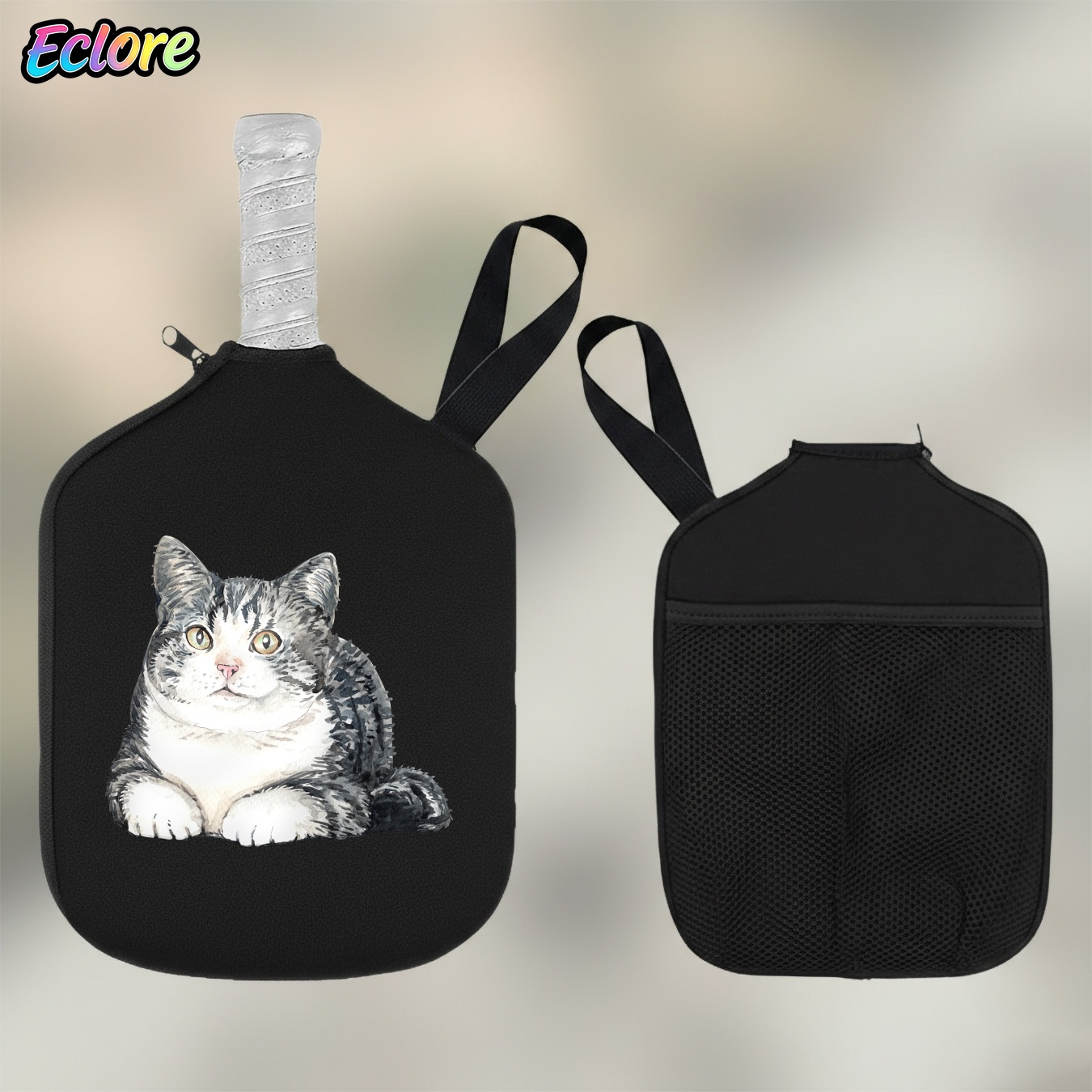 Cute Watercolor Cat Pickleball - Table Tennis Usa recension och pris