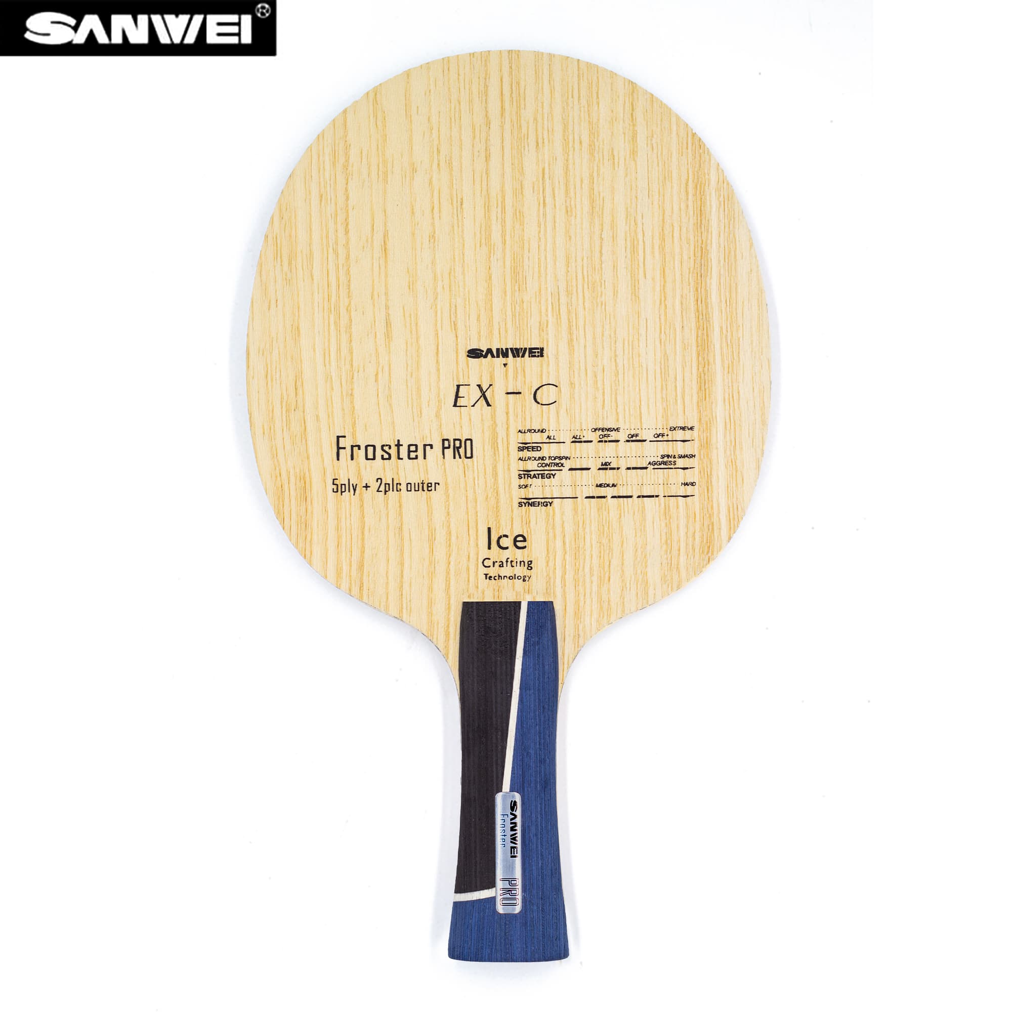 SANWEI ALC Table Tennis Blade  - Table Tennis Usa recension och pris