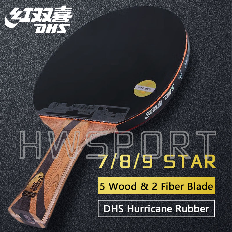 Original DHS 7 Star Table Tenn - Stiga Carbon Blade recension och pris